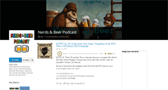 Desktop Screenshot of nerdsandbeer.com
